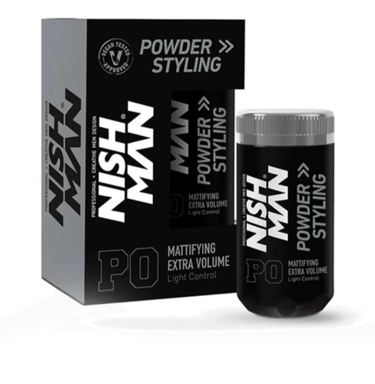 Nishman Hair Styling Extra Volume Light Control Powder P0 20gr