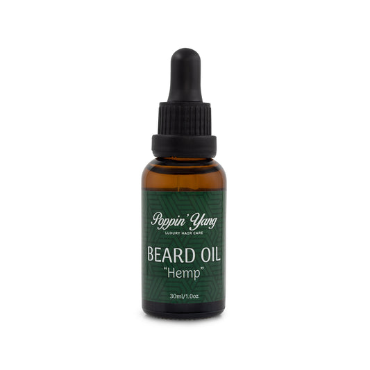 Poppin' Yang Beard Oil Hemp 30ml