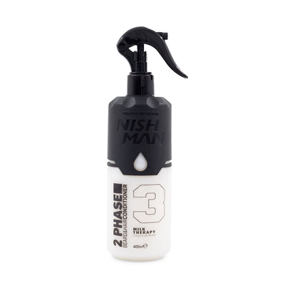 Nishman 2 Phase Beard & Hair Conditioner Milk Therapy | No.3 400ml
