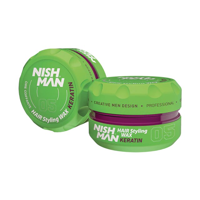 Nishman Hair Styling Wax | Keratin No.05 150ml
