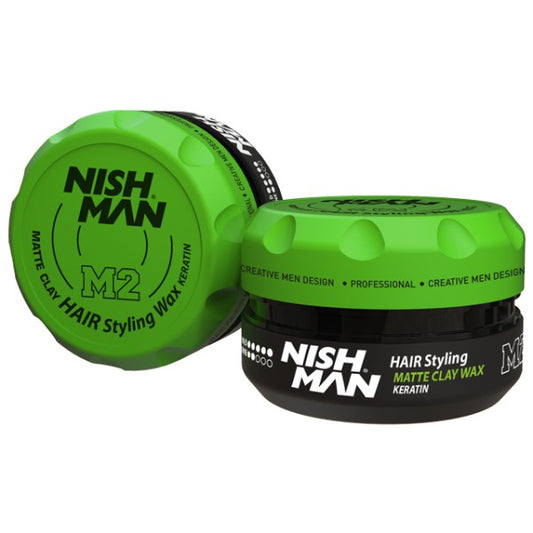 Nishman Keratin Clay Wax | M2 100ml
