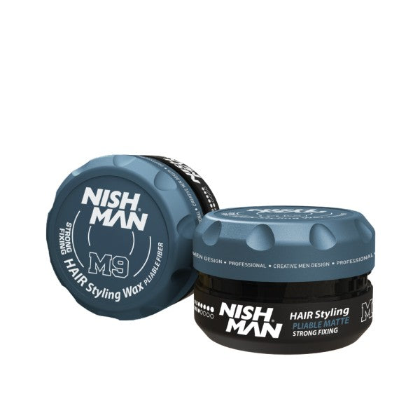 Nishman Hair Styling Pliable Matte Strong Fixing | M9 100ml