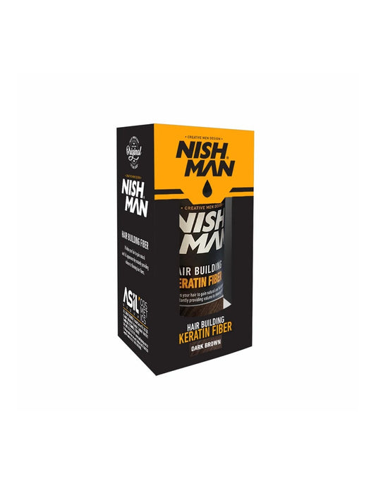 Nishman Hair Building Keratin Fiber Dark Brown 20gr