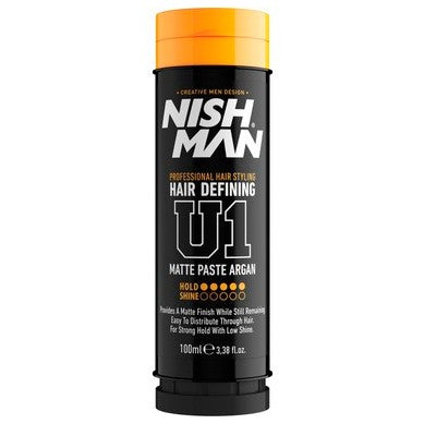Nishman Hair Defining Matte Paste Argan | U1 100ml