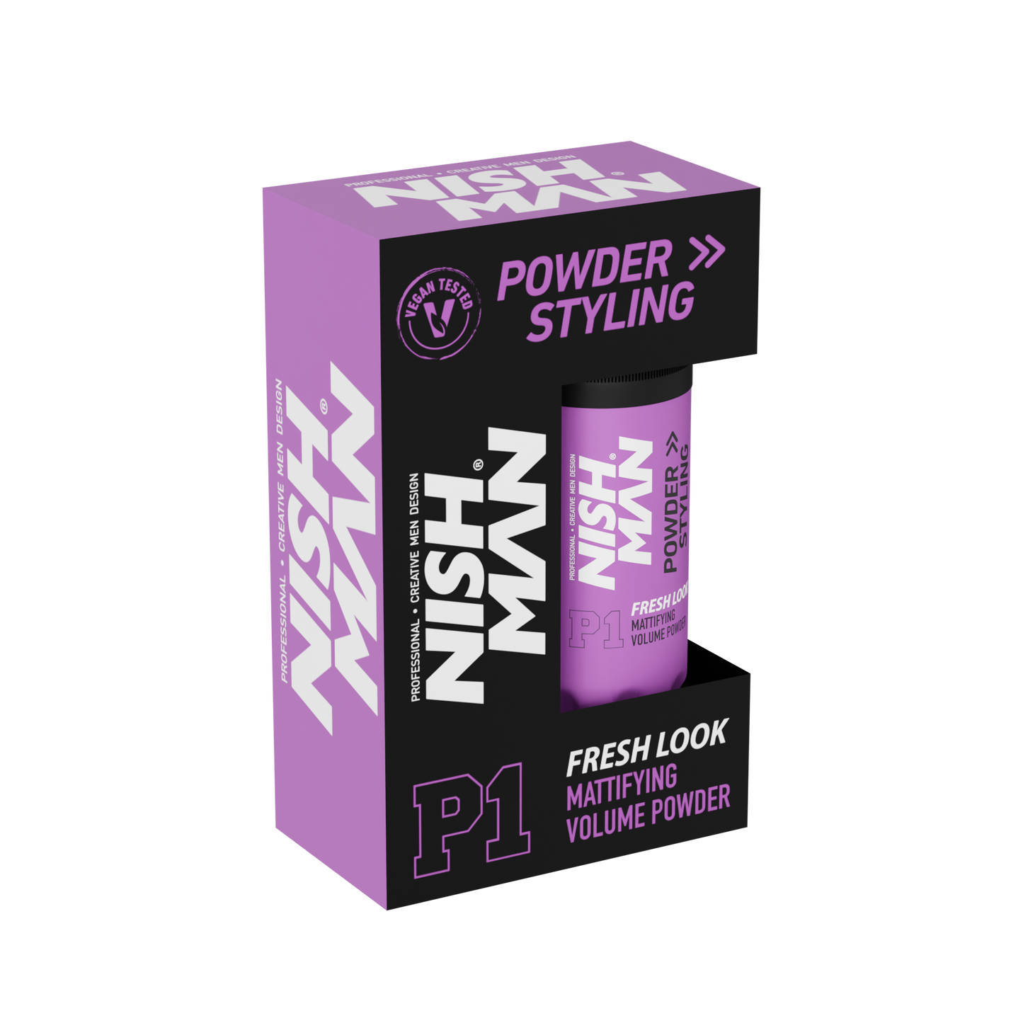 Nishman Hair Powder | Mattifying Volume Powder P1 Fresh Look 20gr