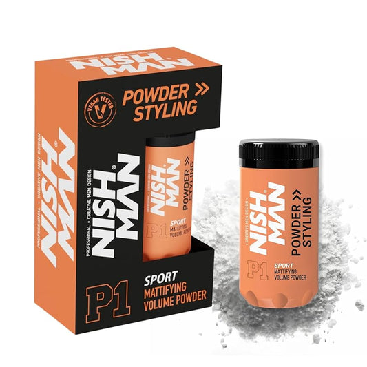 Nishman Hair Powder | Mattifying Volume Powder P1 Sport 20gr